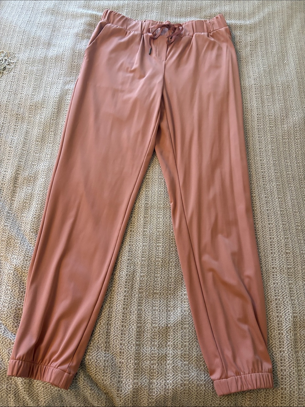 Women’s Drawstring Jogger Pants - Dusty Rose